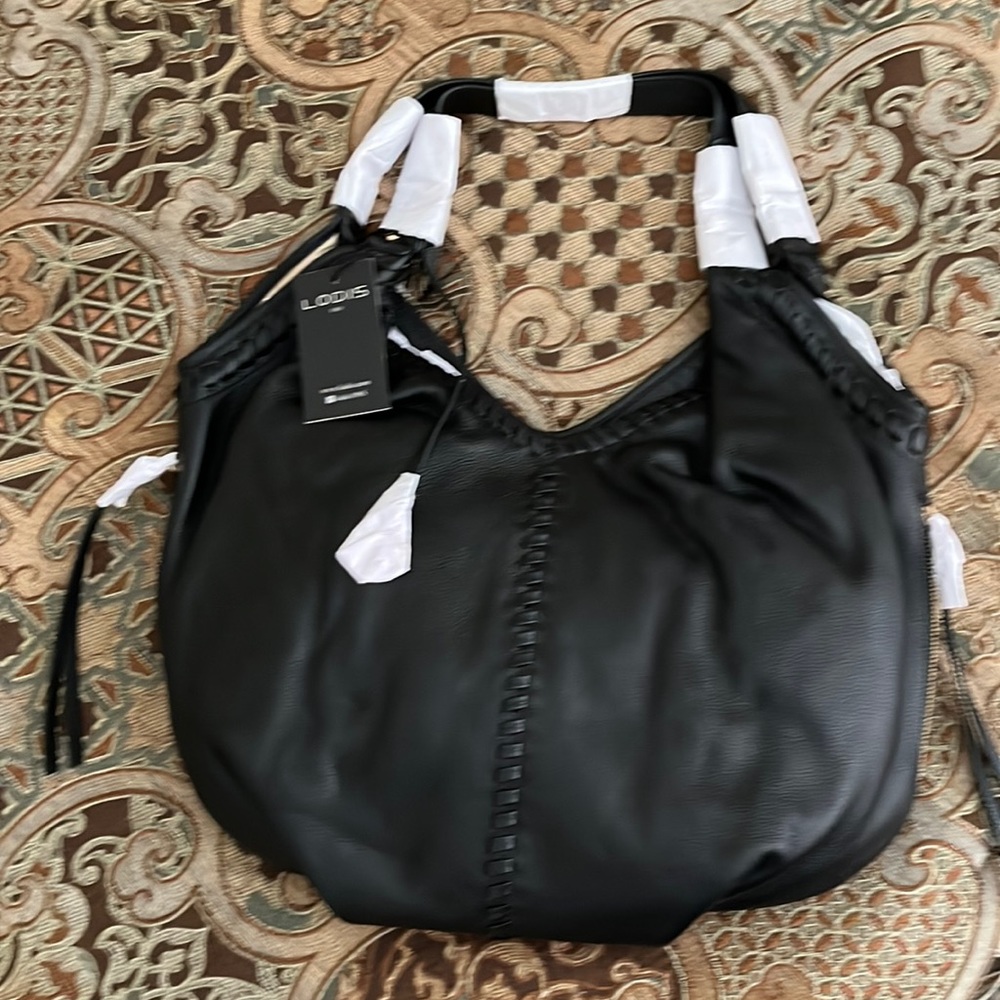 Lodis Black Leather Bag. NWT. Beautiful Bag 😍